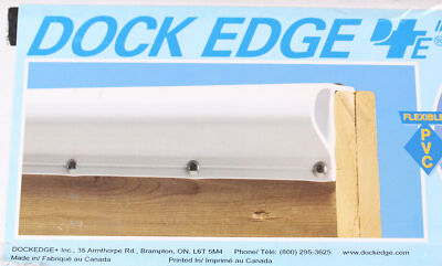 Dock Edge Slant Standard P PVC-Profil, Beige, 4,88 Meter
