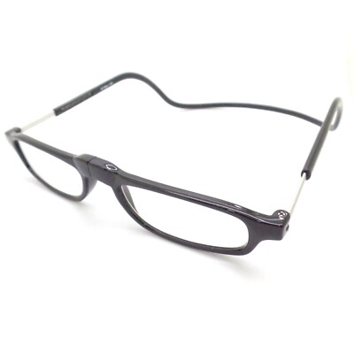 Clic City Magnetic Magnified Readers Black New Authentic Reading Glasses