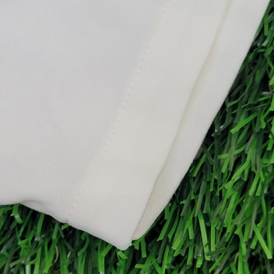 Vintage Van-Heusen Splendor Button Shirt S/M 20x28 White 80s 90s Polyester - Image 4 of 4