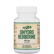 Dihydroberine supplement 100mg, 60 capsules (patented GlucoVantage super small