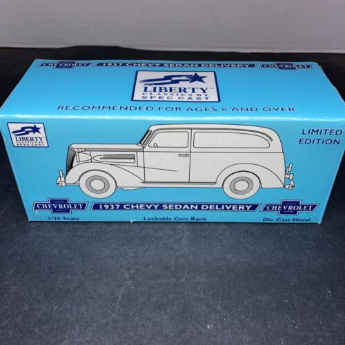 Liberty Classics 1937 Chevy Sedan Bank Maßstab 1:25 My Classic Car Dennis Gage - Bild 2 von 15