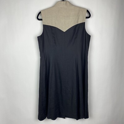 Bloomingdales 100% Linen Dress Women 12 Double Breasted Gold Buttons Old Money | eBay Bloomingdales 100% Linen Dress Women 12 Double Breasted Gold Buttons Old Money | eBay