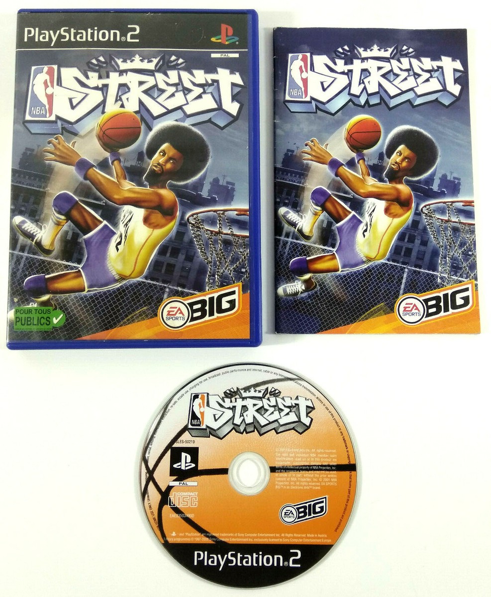 Playstation 2 PS2 VF NBA Street with manual Fast and tracked