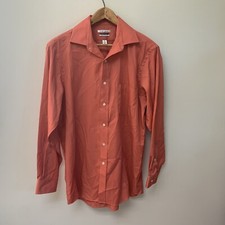 Van Heusen Mens 15 32/33 Flex Collar Regular Fit Button Down Long Sleeve Shirt