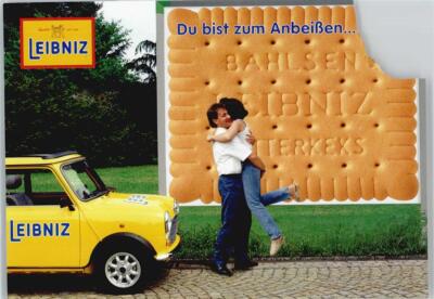 10031119 - Leibniz Cookies by Bahlsen - Yellow Mini Advertising