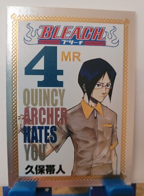 Uryū Ishida Bleach TYBW Card - Holo Foil MR Card Anime CCG 