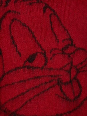HUGO BOSS x LOONEY TUNES Bugs Bunny Alunar Sweater Red S | eBay