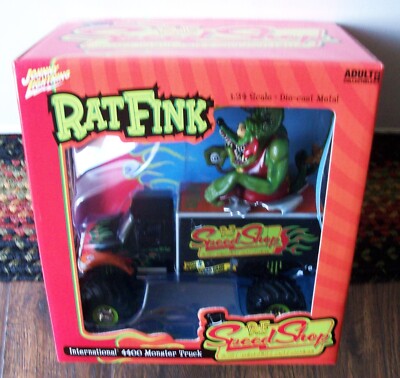 MATCO TOOLS ED ROTH RAT FINK FIGURE INTERNATIONAL 4400 OFF ROAD MONSTER TRUCK