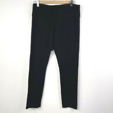 ALFRED SUNG Women Black Pull On Leggings Skinny Pants Size L