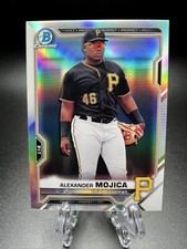 2021 Bowman Draft Chrome Alexander Mojica Refractor #BDC-75 Pirates