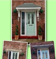 Amazon GRP Fibreglass Door Porch Canopy Entrance Porch 6ft Awning