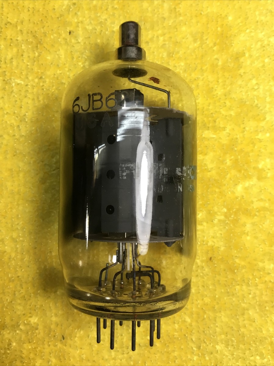 SYLVANIA 6JB6 POWER AMPLIFIER VACUUM TUBE TESTED VINTAGE SYLVANIA 6JB6 POWER AMPLIFIER VACUUM TUBE TESTED VINTAGE