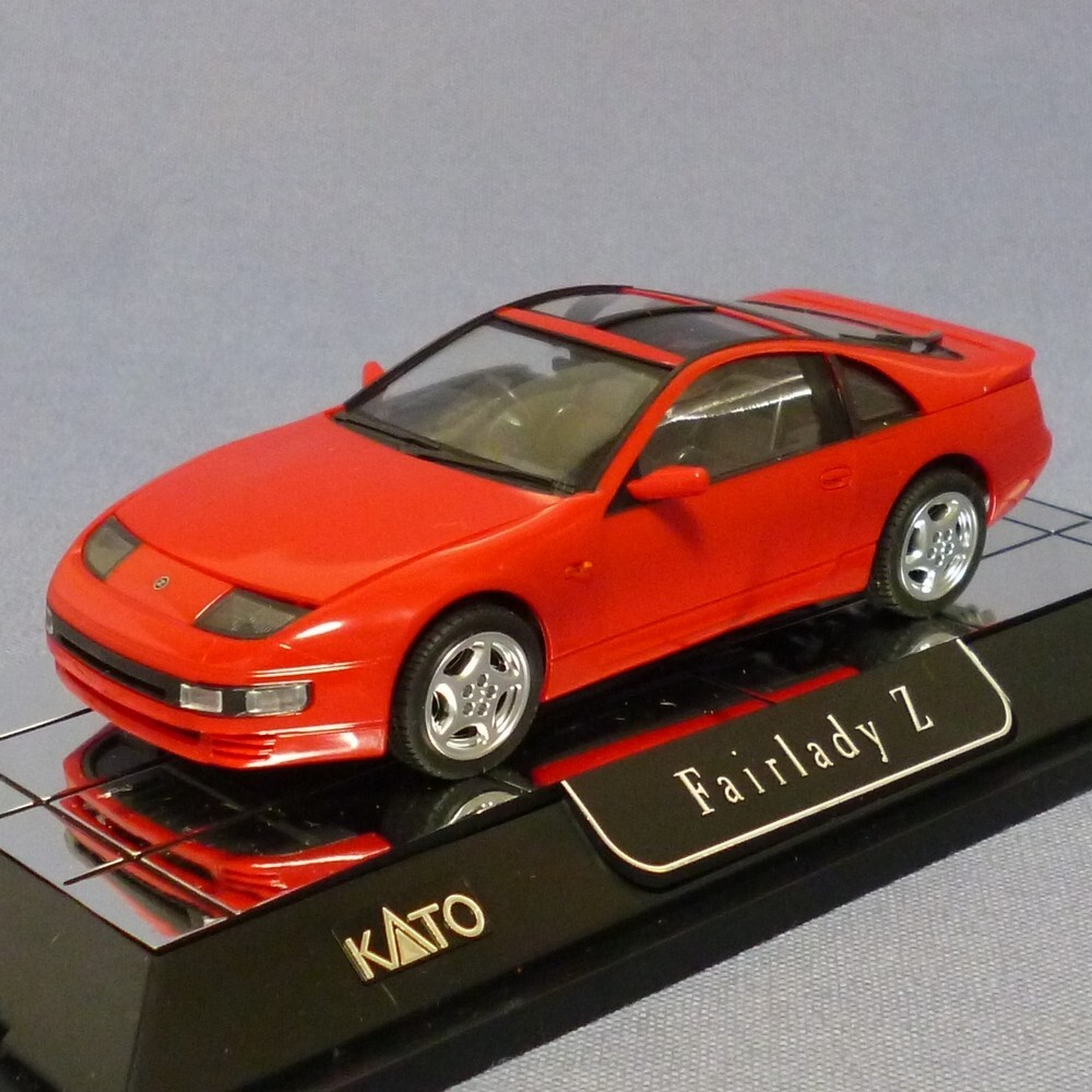 KATO フェアレディZ 300ZX ミニカー 1/43 1/43 KATO PRECISION MODELS NISSAN FAIRLADY Z 300ZX Z32 RED