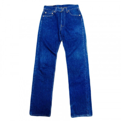 90s Vintage Made in USA Levi's 501 Straight Denim Pants 90s Vintage Made in USA Levi's 501 Straight Denim Pants