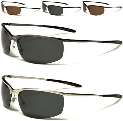 Xloop Polarisiert Sonnenbrille Sport Wrap Pilot Metall uv400 Damen Herren Jungen