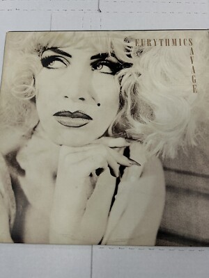 EURYTHMICS SAVAGE VINYL LP RCA VICTOR 6794  1987 VG