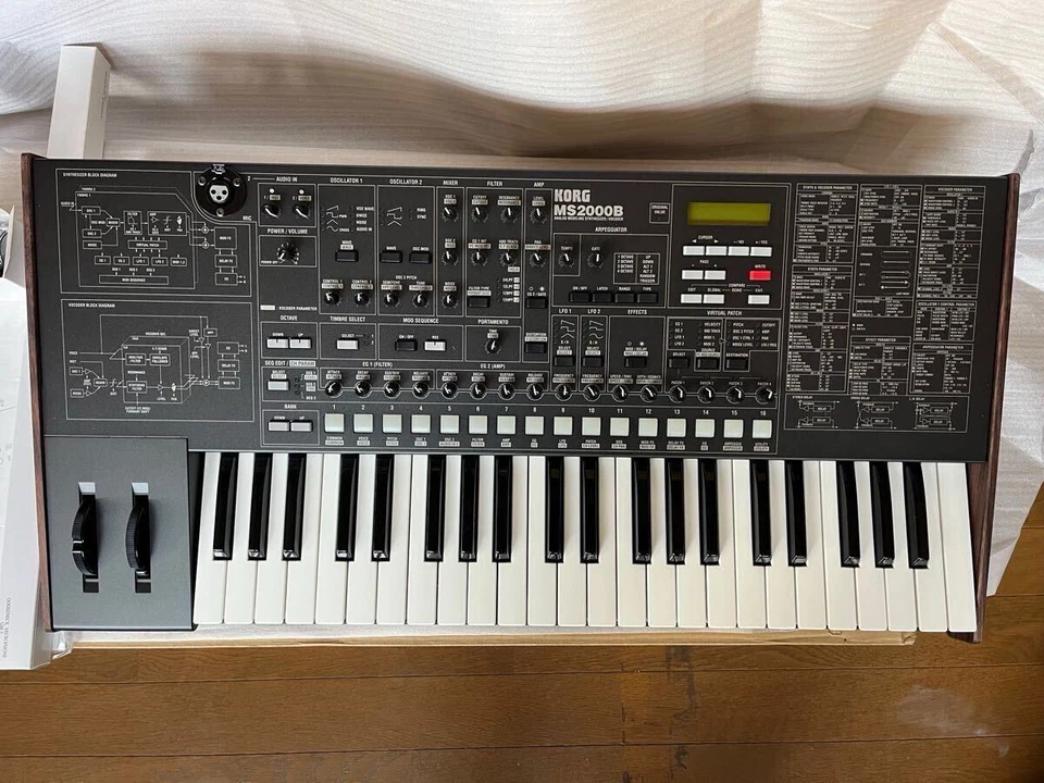 KORG MS2000B ANALOG MODELING SYNTHESIZER VOCODER unused item with original box - Image 2 of 4