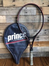 Tennis Racket Prince Controller 110 Grip 4-1/4 No. 2 Gray Vintage 1987 Aluminum