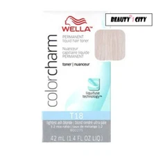 Wella Liquid Hair Toner 1.42oz( T10, T11, T14, T15, T18, T27, T35, BP, 042, 050)