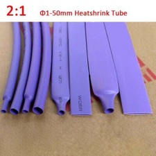 2:1 Purple 1/2/3/4/5/6-50mm Heatshrink Tube Heat Shrink Tubing Cable Sleeve Wrap