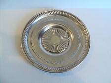  LIPIMAN BROS. CANADIAN STERLING SILVER 9.5" PIERCED PLATTER / TRAY, 226 grams