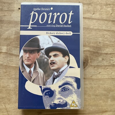 Agatha Christie : Hercules Poirot : Hickory Dickory Dock - VHS Video Tape VGC