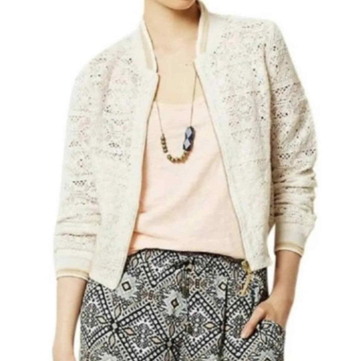 Anthropologie hei hei bomber jacket sale