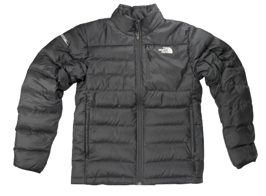 North Face Mens Down Puffer Jacket S Quilted Goose 550 Fill Black Winter  Coat