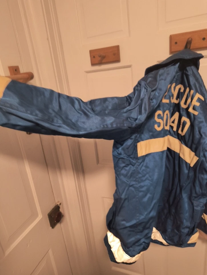 Globe EMS Jacket Adult Medium Blue Reflective Workwear "Rescue Squad" - Image 2 of 4