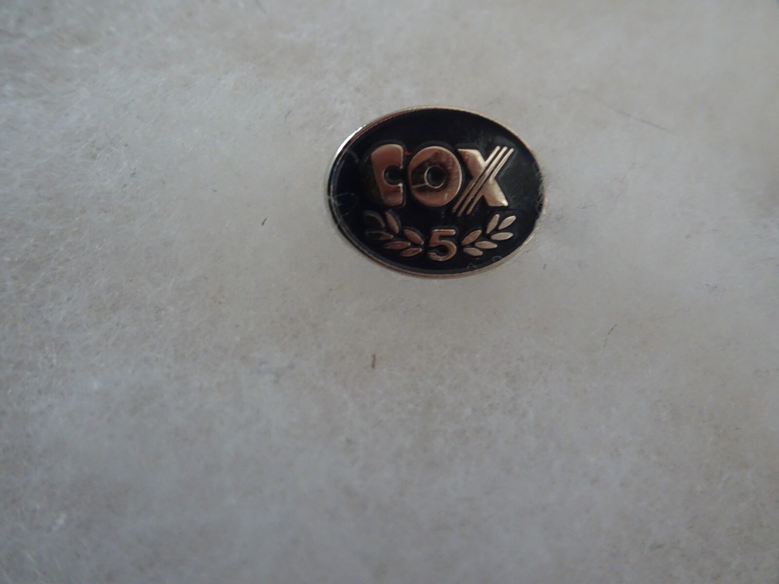COX Internet network provider 5 logo pin