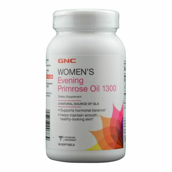 GNC Women's Evening Primrose Oil 1300 90cap for sale online eBay