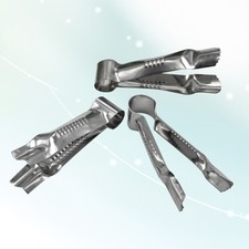 3 Pezzi Clip per Punte per Torte in Acciaio Inox Pinza per Fondente Crimper Cutter