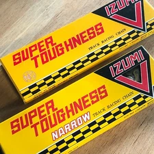 Izumi V Super Toughness Track Bike Chain Gold -Standard 1/8" or 3/32" Narrow NJS