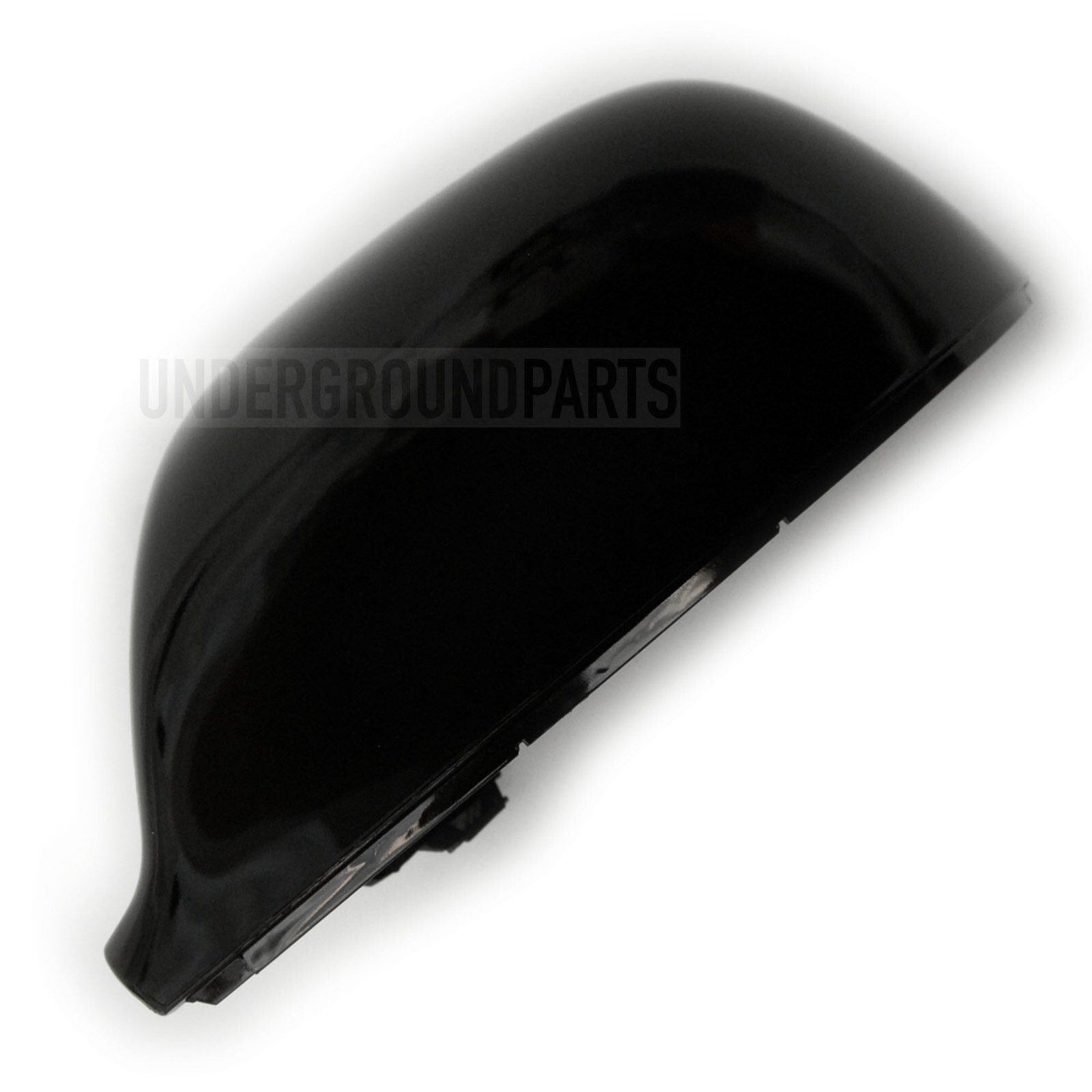 VW TRANSPORTER T5 T6 DOOR WING MIRROR COVER LEFT PASSENGER SIDE DEEP BLACK PEARL