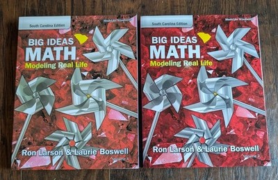 Volume 1 And 2- Big Ideas Math Modeling Real Life South Carolina Edition Grade 1