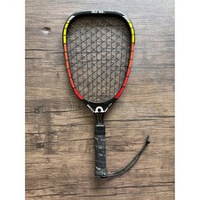 Mad Raq Omega Galaxy 100G Racquetball Racket Graphite Black Red Yellow 18 inch