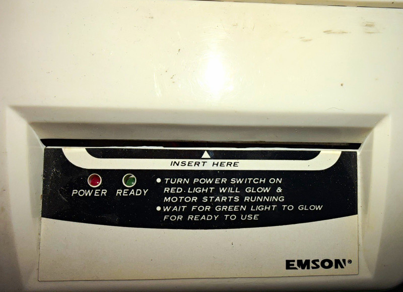 Emson Laminating Machine Model 2291 MPN 2291 Electronic Control Type