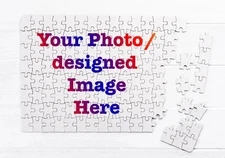 Personalize Custom Puzzle 80 Piece to 120 Pieces "Design Your Own Custom Puzzle"