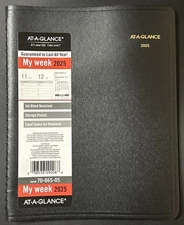 AT-A-GLANCE 2025 Weekly Appointment Book Planner  7 " X 9 "