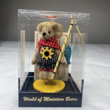 World of Miniature Bears 3" Mohair Bear David 644