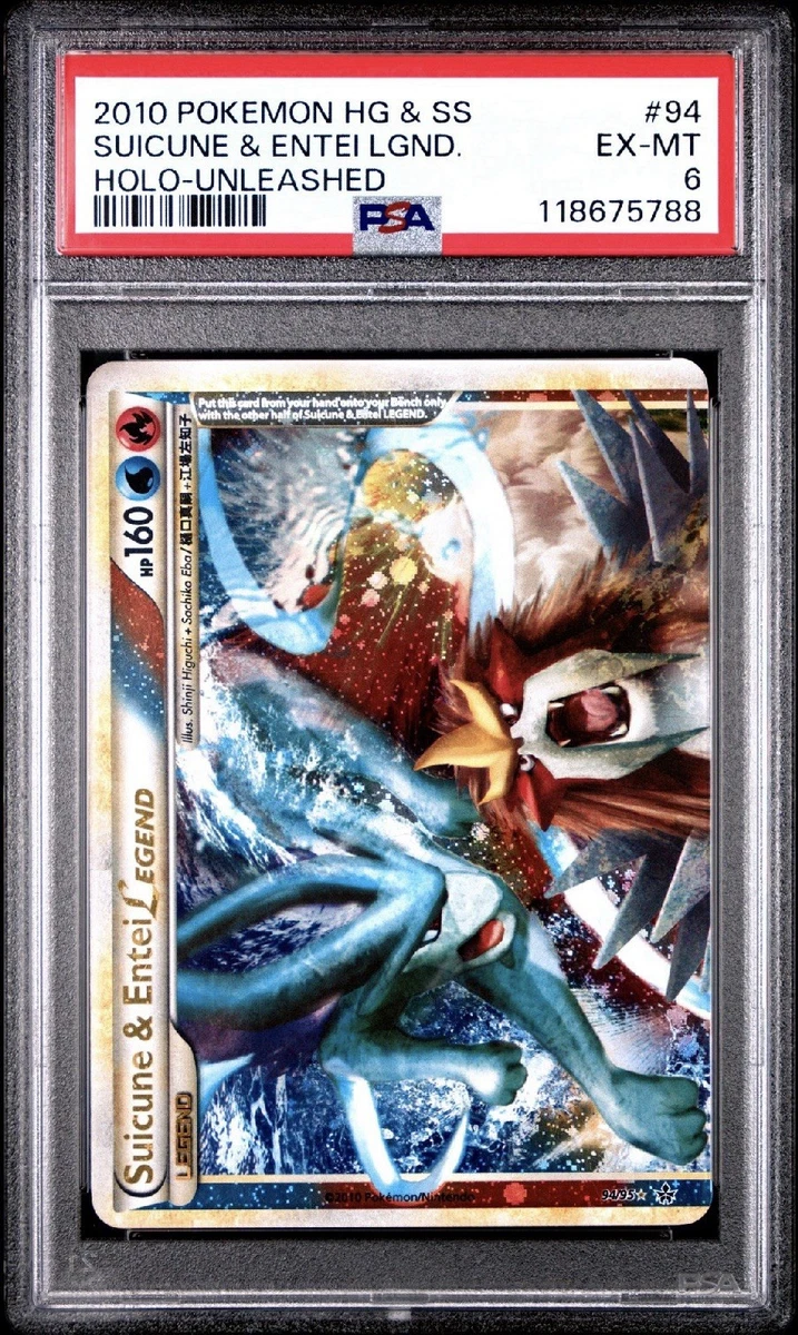 Suicune & Entei Legend Pokémon TCG Cards for sale | eBay