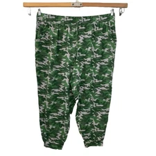 The Original Muk Luks Woman Plus P 3X Camouflage Drawstring Elastic Waist Jogger