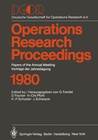G. Fandel (U. A.) | Dgor | Taschenbuch | Englisch (1981) | 690 S. | Springer