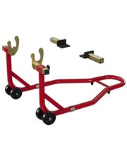 450 lbs Motorcycle Stand Lift-Rear bracket | Red | 1 piece | With gloves