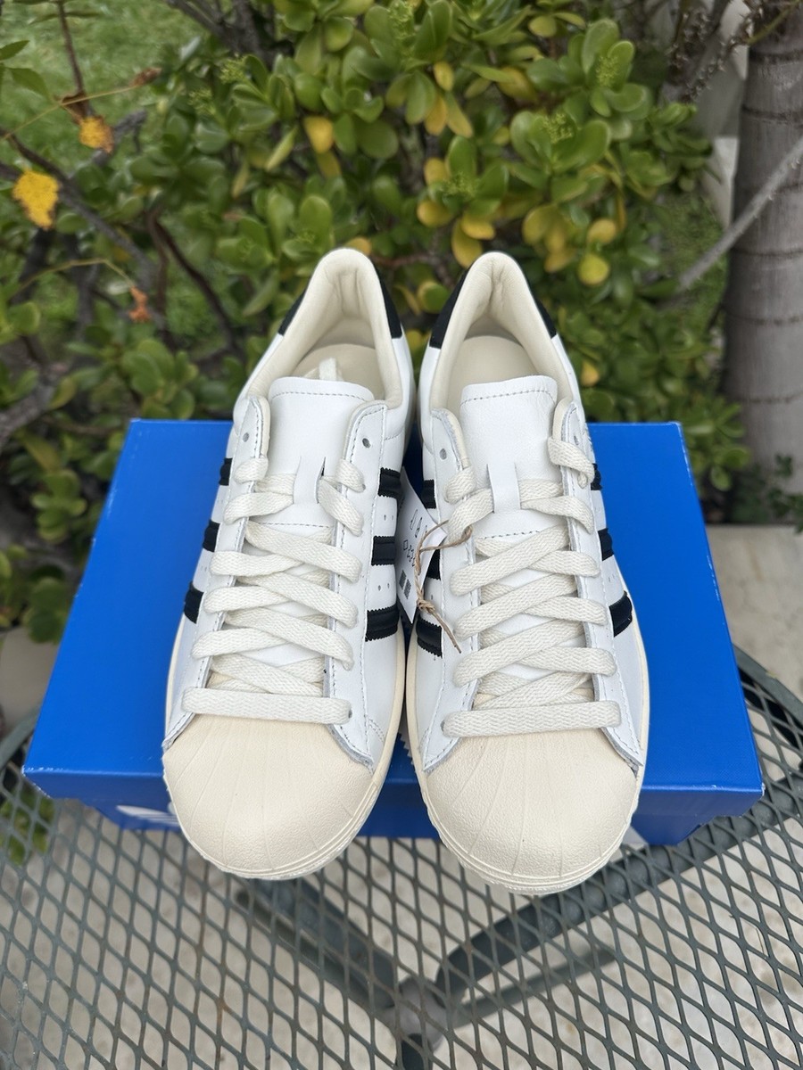 Adidas Superstar Vintage Core White Black Men's Casual Sneakers