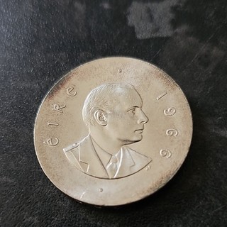 Ireland 1966 10 Shillings Coin Uncirculated