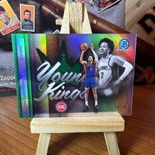 2025-26 Cade Cunningham Bowman Chrome Young Kings YK-12 Green Refractor /99 SSP!