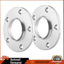 Spurverbreiterung Spurplatten Passt für BMW E60 Silver Alu 2x 10mm 5x120 Ø72,6