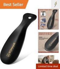 Metal Shoe Horn, Small Travel Shoehorn for Men Women Kids,7.5'' Portable Stai...