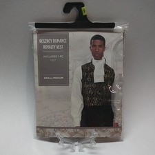 NEW Mens Regency Romance Royalty Vest size: small/medium